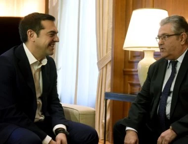 Στο Μέγαρο Μαξίμου βρίσκεται ο Δ. Κουτσούμπας για το Σκοπιανό